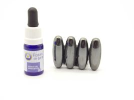 Essência de Cristal Hematita Magnetita