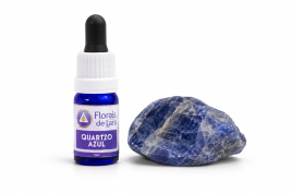 Essência de Cristal Quartzo Azul