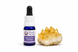 Essência de Cristal Quartzo Citrino