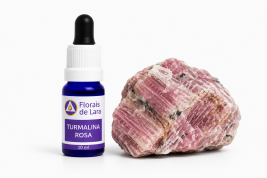 Essência de Cristal Turmalina Rosa