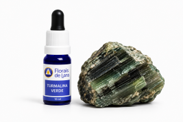 Essência de Cristal Turmalina Verde